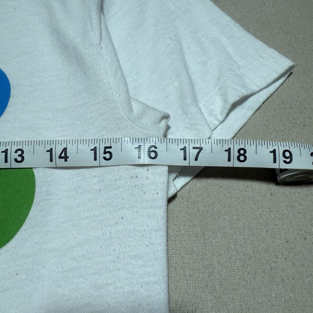 Vintage NBC Sports Shirt Size Medium TV Television USA 90s Made In USA - Picture 7 of 8